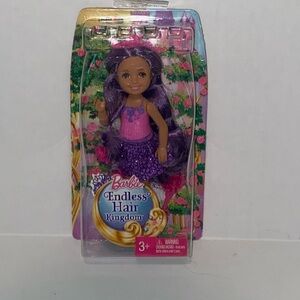 Barbie Endless Hair Kingdom Doll with Purple Hair